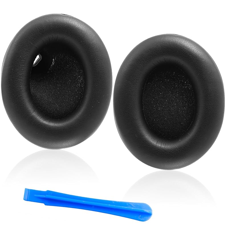Sony WH-1000XM4 Professional Replacement Ear Pads for Over-Ear Headphones, Premium Headphone Ear Pad Cushions with Soft Leather and Memory Foam, Black
Sony WH-1000XM4 Professional Replacement Ear Pads for Over-Ear Headphones, Premium Headphone Ear Pad Cushions with Soft Leather and Memory Foam, Black