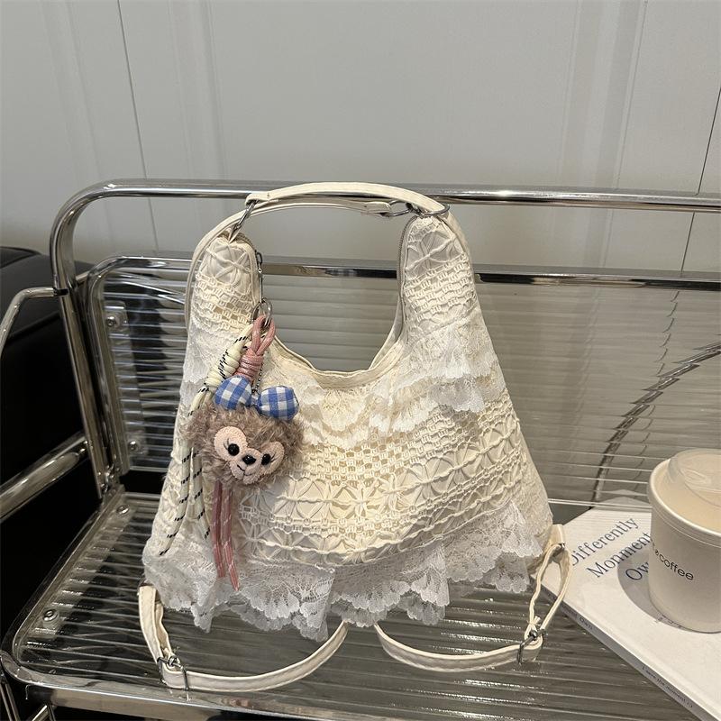 2025 fashion new tote bag casual vacation lace mesh underarm shoulder satchel women s bag
2025 fashion new tote bag casual vacation lace mesh underarm shoulder satchel women s bag