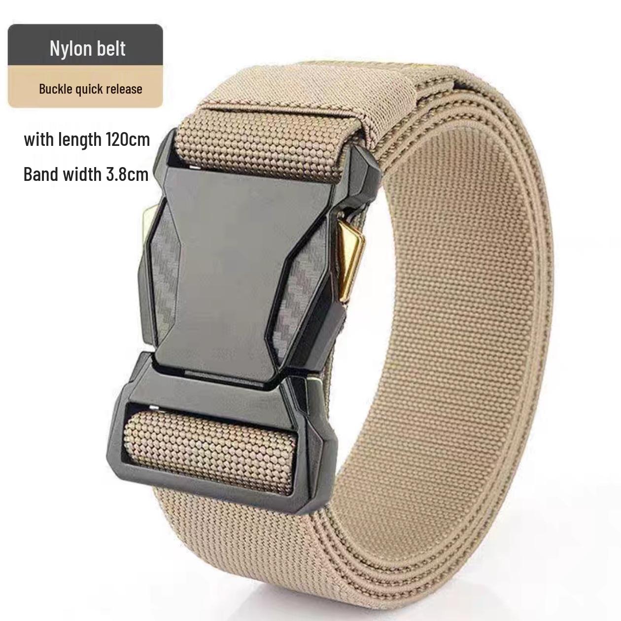 Men s Trendy Nylon Canvas Elastic Belt with Automatic Buckle 120cm
Men s Trendy Nylon Canvas Elastic Belt with Automatic Buckle 120cm