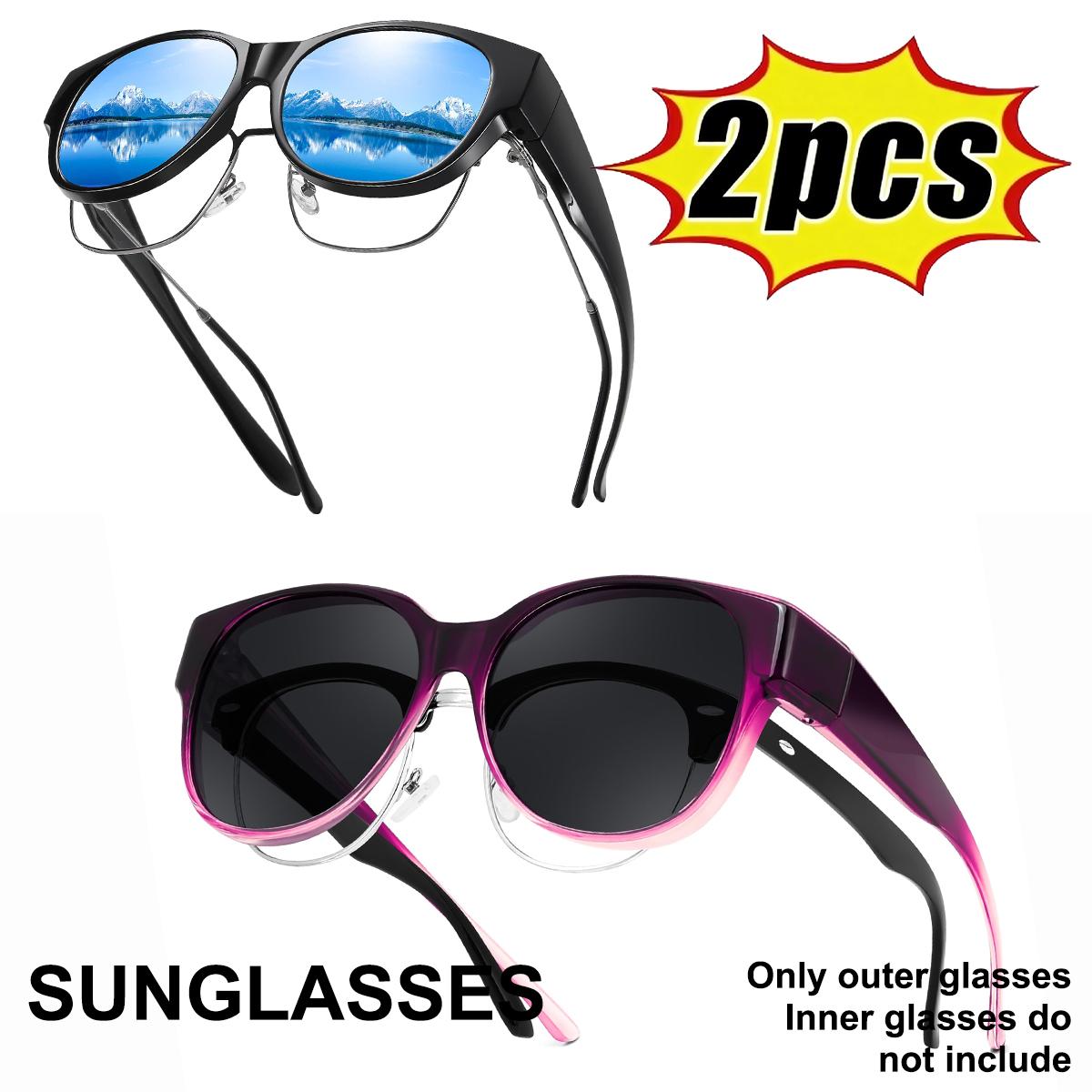 Trendy Oversized Polarized Sunglasses for Women Large UV Protective Driving Shades Ladies Big Sunnies 2pack T03
Trendy Oversized Polarized Sunglasses for Women Large UV Protective Driving Shades Ladies Big Sunnies 2pack T03