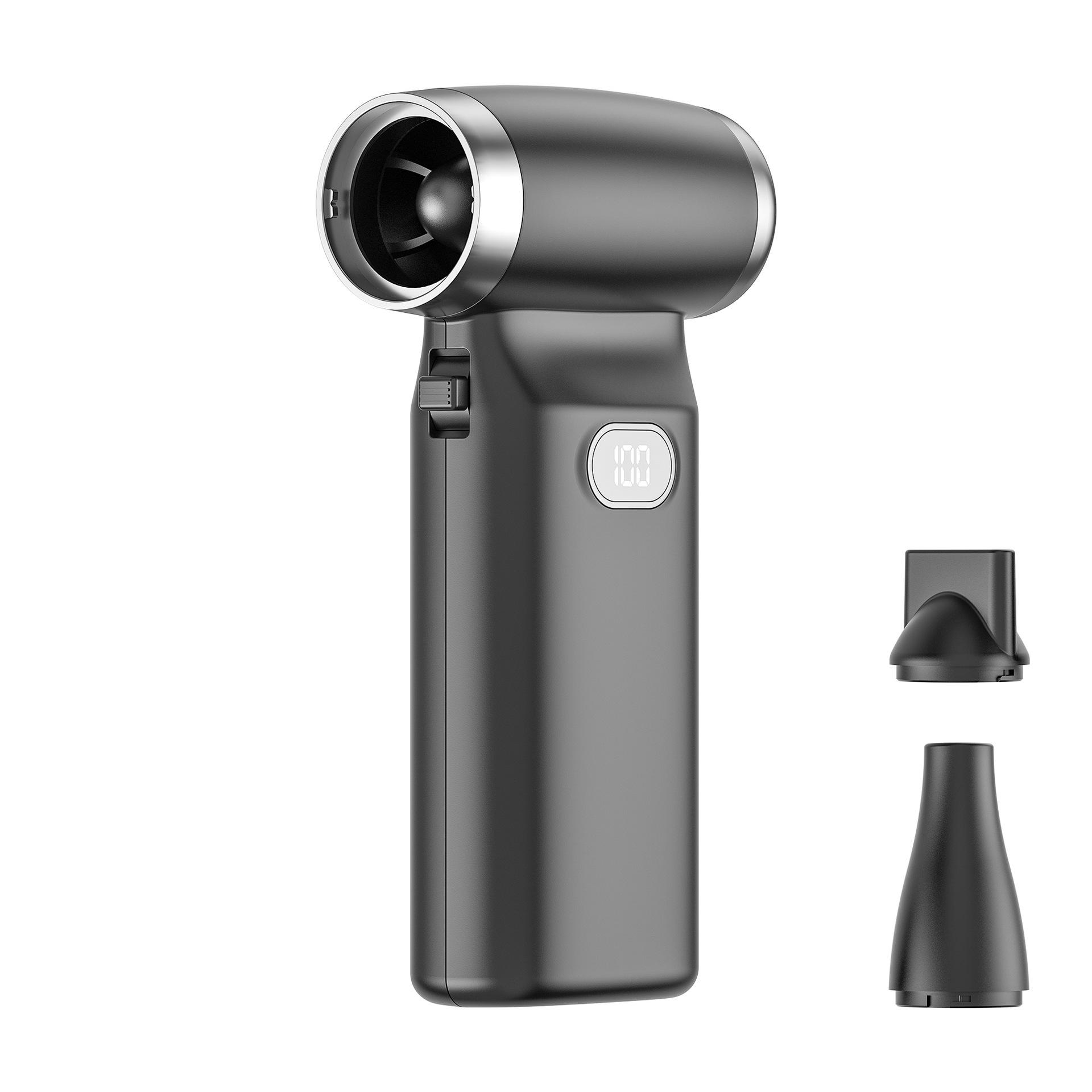Portable Turbo Handheld Hair Dryer 110,000 RPM with Adjustable Wind Power and Dust Removal 40mm Turbo Motor + Fast Charging + 16000mAh чорний
Portable Turbo Handheld Hair Dryer 110,000 RPM with Adjustable Wind Power and Dust Removal 40mm Turbo Motor + Fast Charging + 16000mAh чорний