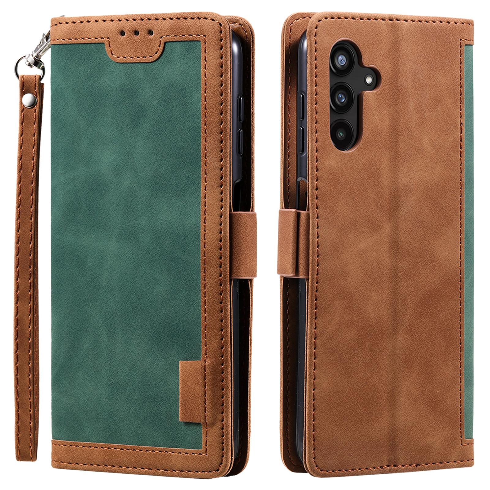 Vintage Splicing Leather Case for Samsung Galaxy A35 5G Full Protection Phone Cover Green
Vintage Splicing Leather Case for Samsung Galaxy A35 5G Full Protection Phone Cover Green