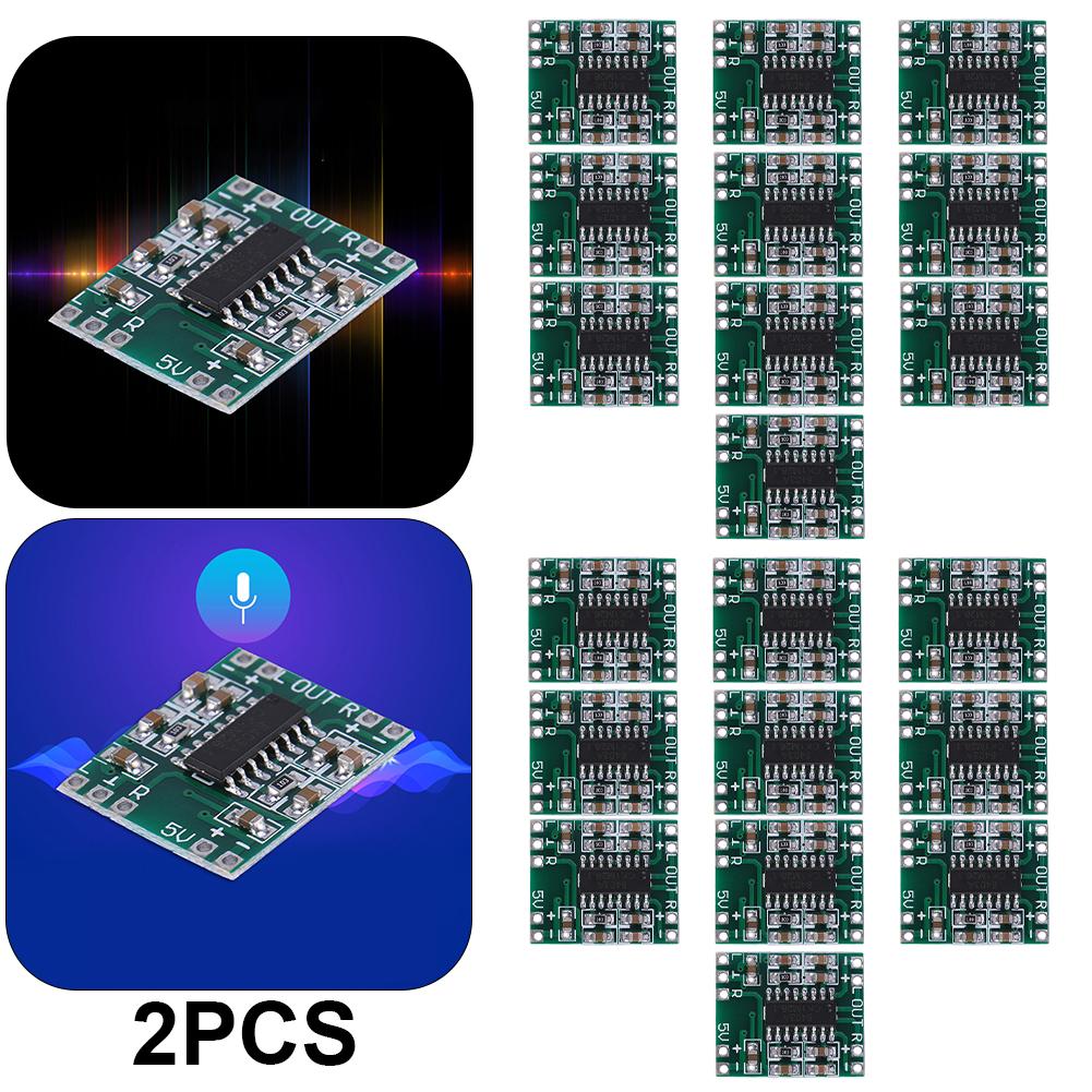 Super Mini Digital Amplifier Board 2x3W Power Amplifier Module (10pcs) 
Super Mini Digital Amplifier Board 2x3W Power Amplifier Module (10pcs)