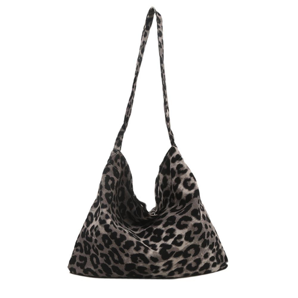 Casual Large Capacity Tote Bag Leopard Print Canvas Shoulder Bag Single Shoulder Casual Bag Daily Use чорний
Casual Large Capacity Tote Bag Leopard Print Canvas Shoulder Bag Single Shoulder Casual Bag Daily Use чорний