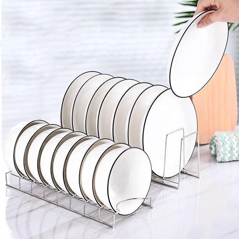 1pc Stainless Steel Dish Rack Plate Dish Utensils Draining Drying Rack Multi-Purpose Household Storage Rack Kitchen Accessories
1pc Stainless Steel Dish Rack Plate Dish Utensils Draining Drying Rack Multi-Purpose Household Storage Rack Kitchen Accessories