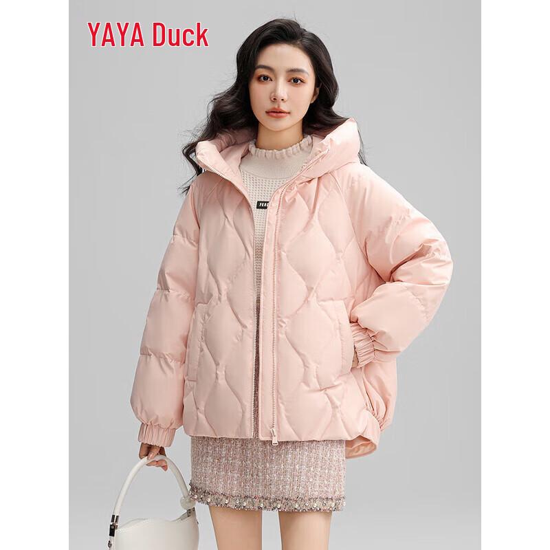 YAYA Women s Short Hooded Down Puffer Jacket L
YAYA Women s Short Hooded Down Puffer Jacket L