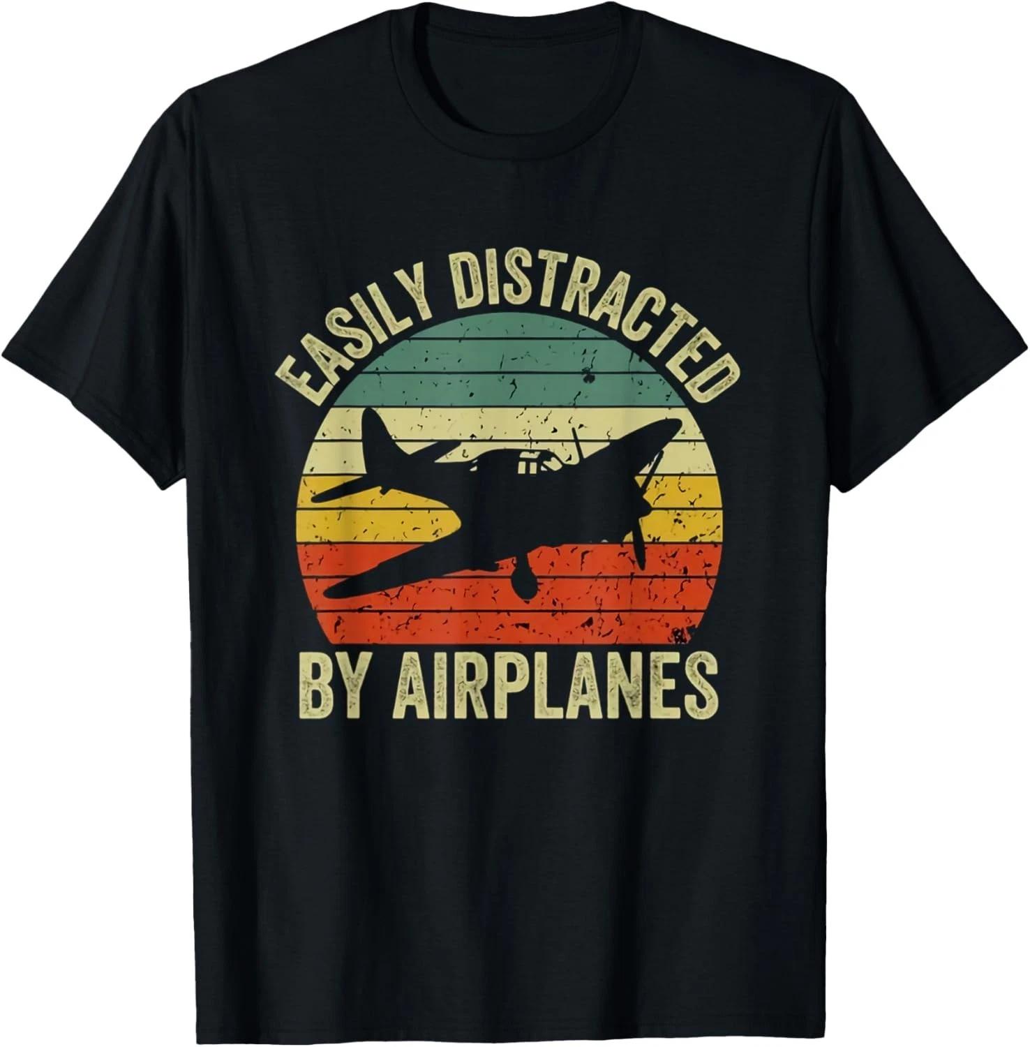 Easily Distracted By Airplanes Lover Pilot Funny Aviation Gift Unisex T-Shirt 3XL
Easily Distracted By Airplanes Lover Pilot Funny Aviation Gift Unisex T-Shirt 3XL