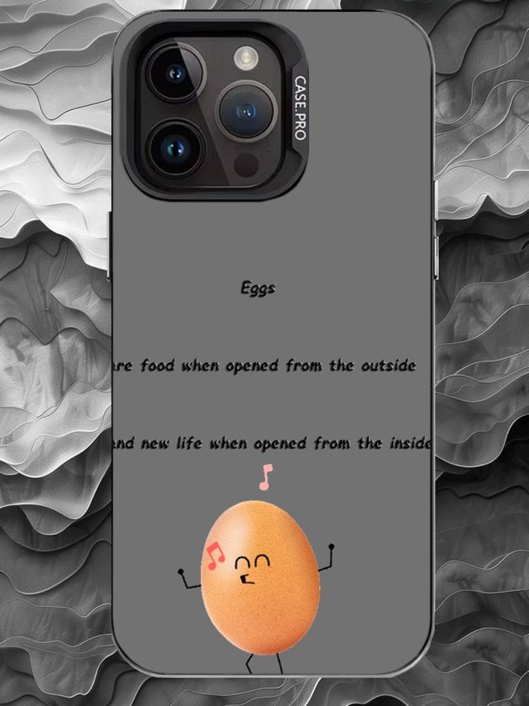 E-egg Phone Case For iPhone 17 16 15 14 13 12 11 Pro Max Plus Silver Matte Black Cover iPhone16
E-egg Phone Case For iPhone 17 16 15 14 13 12 11 Pro Max Plus Silver Matte Black Cover iPhone16