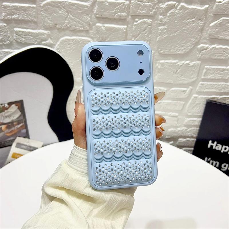 Luxury Aesthetics Glitter Crystal Diamond Grid Phone Case For iPhone 17 16 15 14 13 12 Pro Max Shiny Camera Lens Protector Cover iPhone 17 Pro Max
Luxury Aesthetics Glitter Crystal Diamond Grid Phone Case For iPhone 17 16 15 14 13 12 Pro Max Shiny Camera Lens Protector Cover iPhone 17 Pro Max