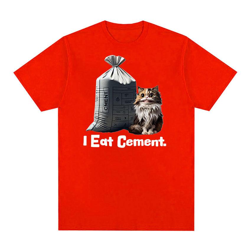 Футболка с забавным котом «Я ем цемент», футболка для мужчин и женщин, повседневная модная футболка высокого качества, летние футболки большого размера из 100% хлопка с круглым вырезом
Футболка с забавным котом «Я ем цемент», футболка для мужчин и женщин, повседневная модная футболка высокого качества, летние футболки большого размера из 100% хлопка с круглым вырезом