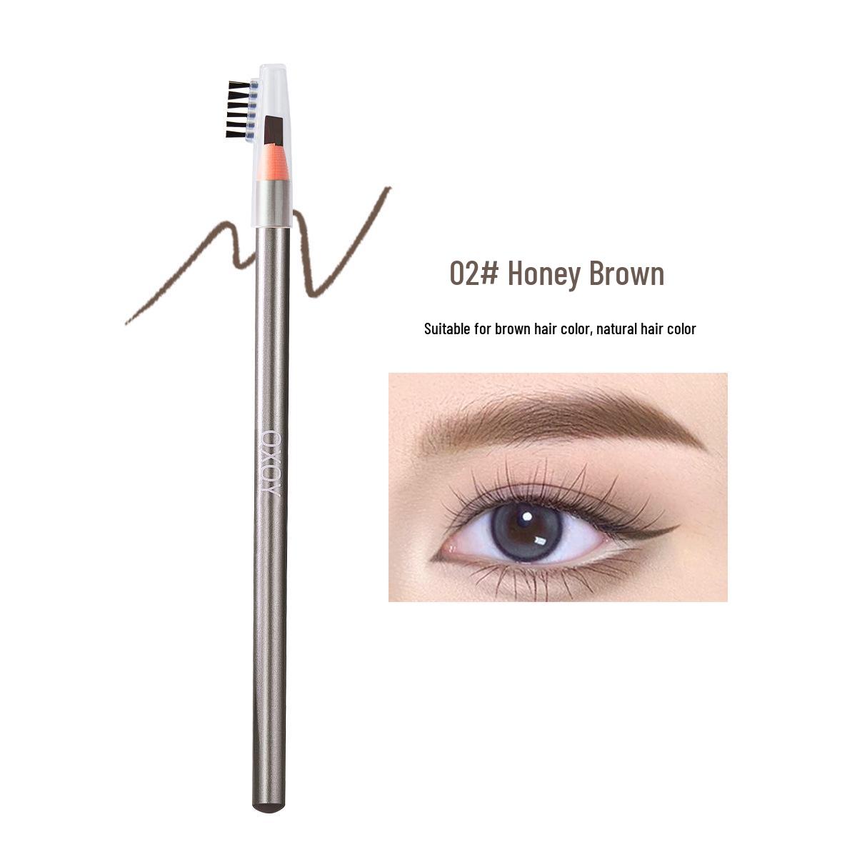QXQY Fine Tip Eyebrow Pencil: Waterproof, Sweatproof, Long-lasting No Smudge with Eyebrow Brush for Precise, Defined Brows. 5.6g мед/коричневий
QXQY Fine Tip Eyebrow Pencil: Waterproof, Sweatproof, Long-lasting No Smudge with Eyebrow Brush for Precise, Defined Brows. 5.6g мед/коричневий
