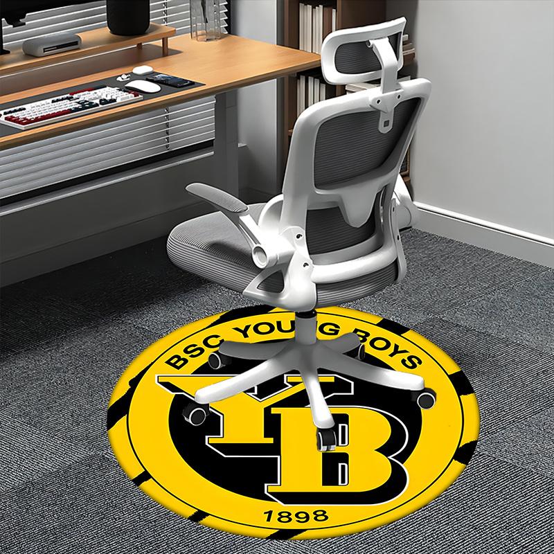 BSC Young Boys,1898 Chair mat Round Rug Office carpet,Non slip, Suitable for Living Rooms, Bedrooms Decor1205068a 80cm by 80cm
BSC Young Boys,1898 Chair mat Round Rug Office carpet,Non slip, Suitable for Living Rooms, Bedrooms Decor1205068a 80cm by 80cm