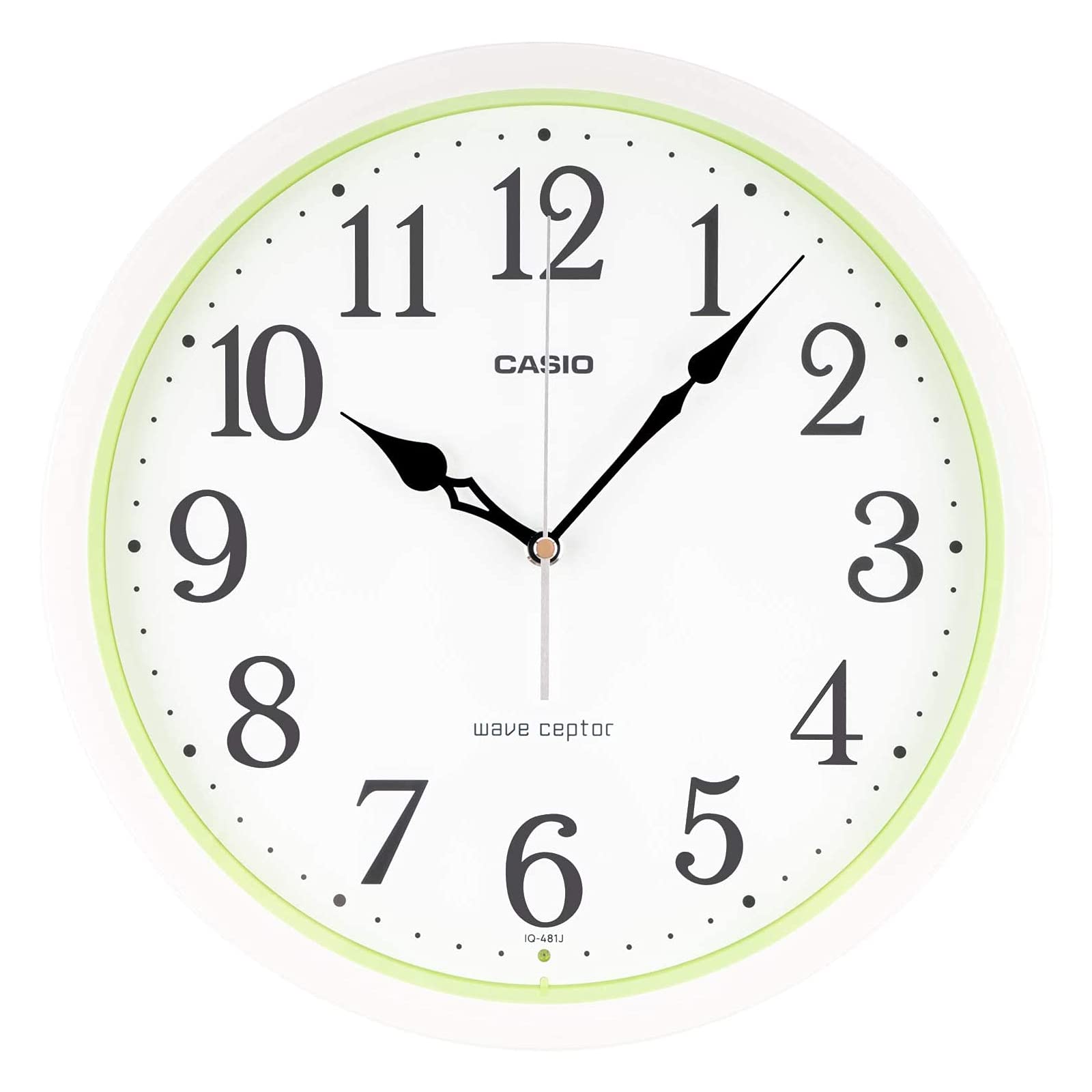 CASIO IQ-481J-7JF Wall Clock, Radio-Controlled, White, Analog, Standard, Nighttime Stop Function
CASIO IQ-481J-7JF Wall Clock, Radio-Controlled, White, Analog, Standard, Nighttime Stop Function