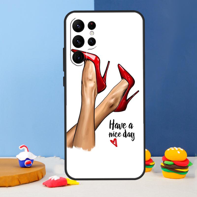 Fashion High Heels Phone Case For Samsung Galaxy S25 Ultra S9 S10 S20 S21 S22 Plus S23 FE S24 Ultra Cover Coque Galaxy S21 FE
Fashion High Heels Phone Case For Samsung Galaxy S25 Ultra S9 S10 S20 S21 S22 Plus S23 FE S24 Ultra Cover Coque Galaxy S21 FE