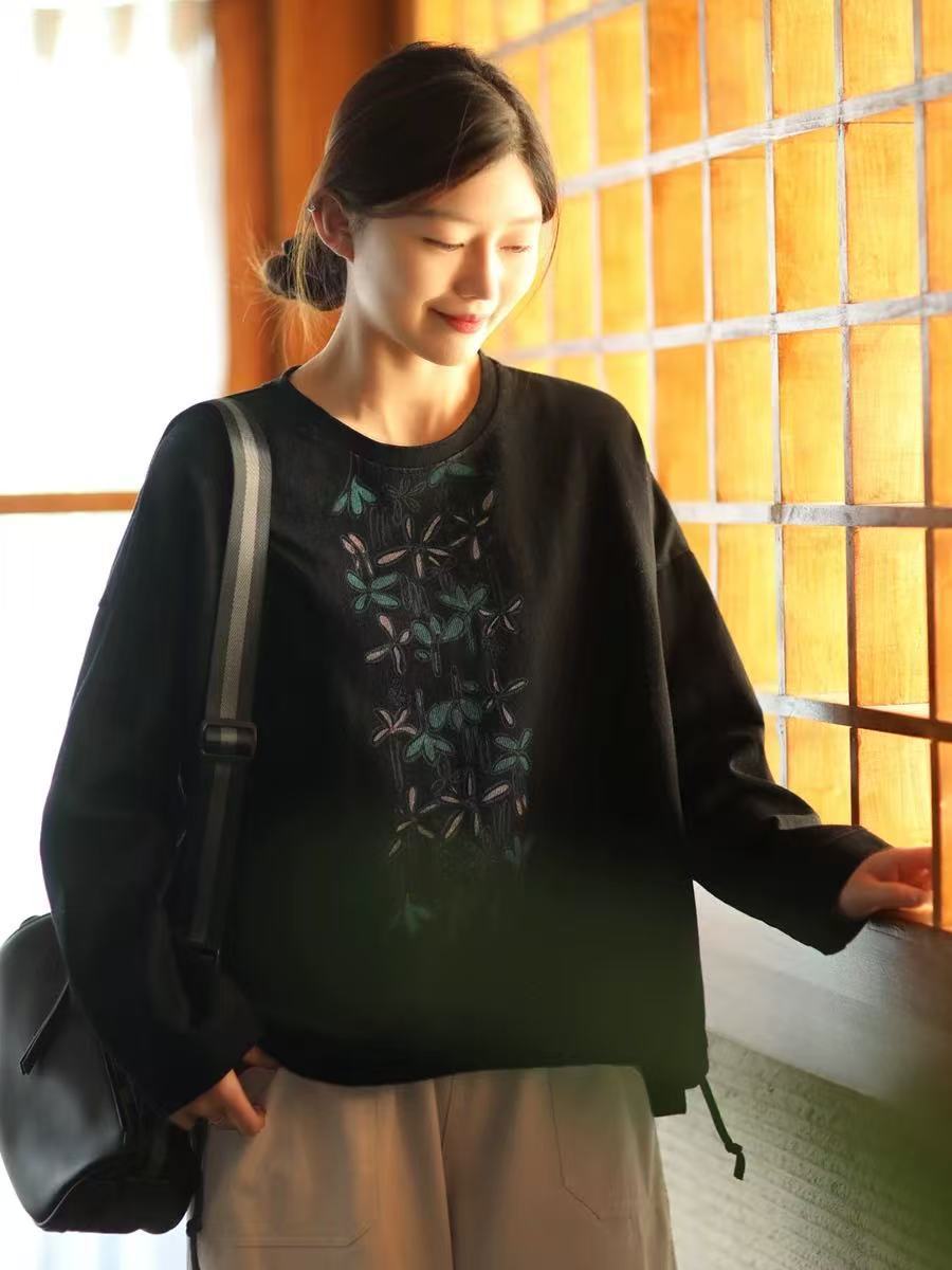 Johnature Женские винтажные футболки с цветочным принтом, с круглым вырезом, с длинным рукавом, весенние, мягкие, свободные, однотонные One Size бежевый
Johnature Женские винтажные футболки с цветочным принтом, с круглым вырезом, с длинным рукавом, весенние, мягкие, свободные, однотонные One Size бежевый