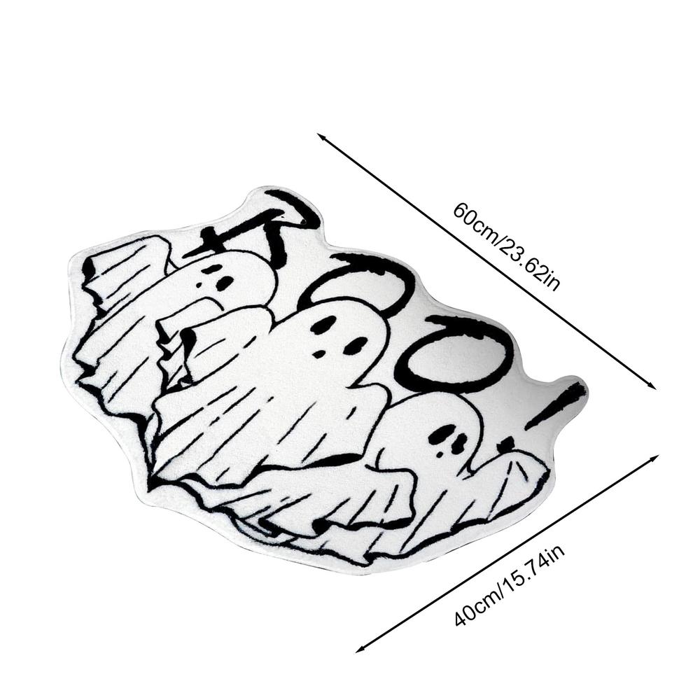 Ghost Imitation Cashmere Rug Soft Non Slip Absorbent Floor Mat Spooky Halloween Decor 15.75x23.62 Inches Goth Spooky Bathroom
Ghost Imitation Cashmere Rug Soft Non Slip Absorbent Floor Mat Spooky Halloween Decor 15.75x23.62 Inches Goth Spooky Bathroom
