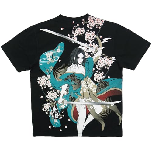 Battou Musume Men s Short Sleeve T-Shirt, Japanese Pattern, Black, 252138 (JP, Alphabet, LL, Black)
Battou Musume Men s Short Sleeve T-Shirt, Japanese Pattern, Black, 252138 (JP, Alphabet, LL, Black)