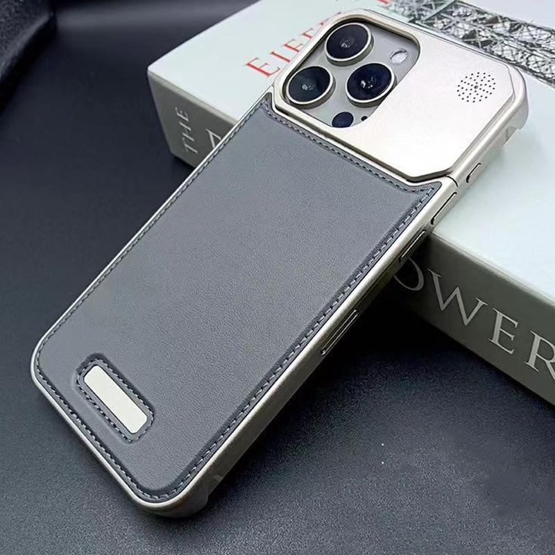Роскошный деловой кожаный алюминиевый чехол для телефона для iPhone 15 14 13 Pro Max, металлический безрамочный чехол Magsafe с запахом океана, металлический чехол For iPhone 15 Pro Max чёрный
Роскошный деловой кожаный алюминиевый чехол для телефона для iPhone 15 14 13 Pro Max, металлический безрамочный чехол Magsafe с запахом океана, металлический чехол For iPhone 15 Pro Max чёрный
