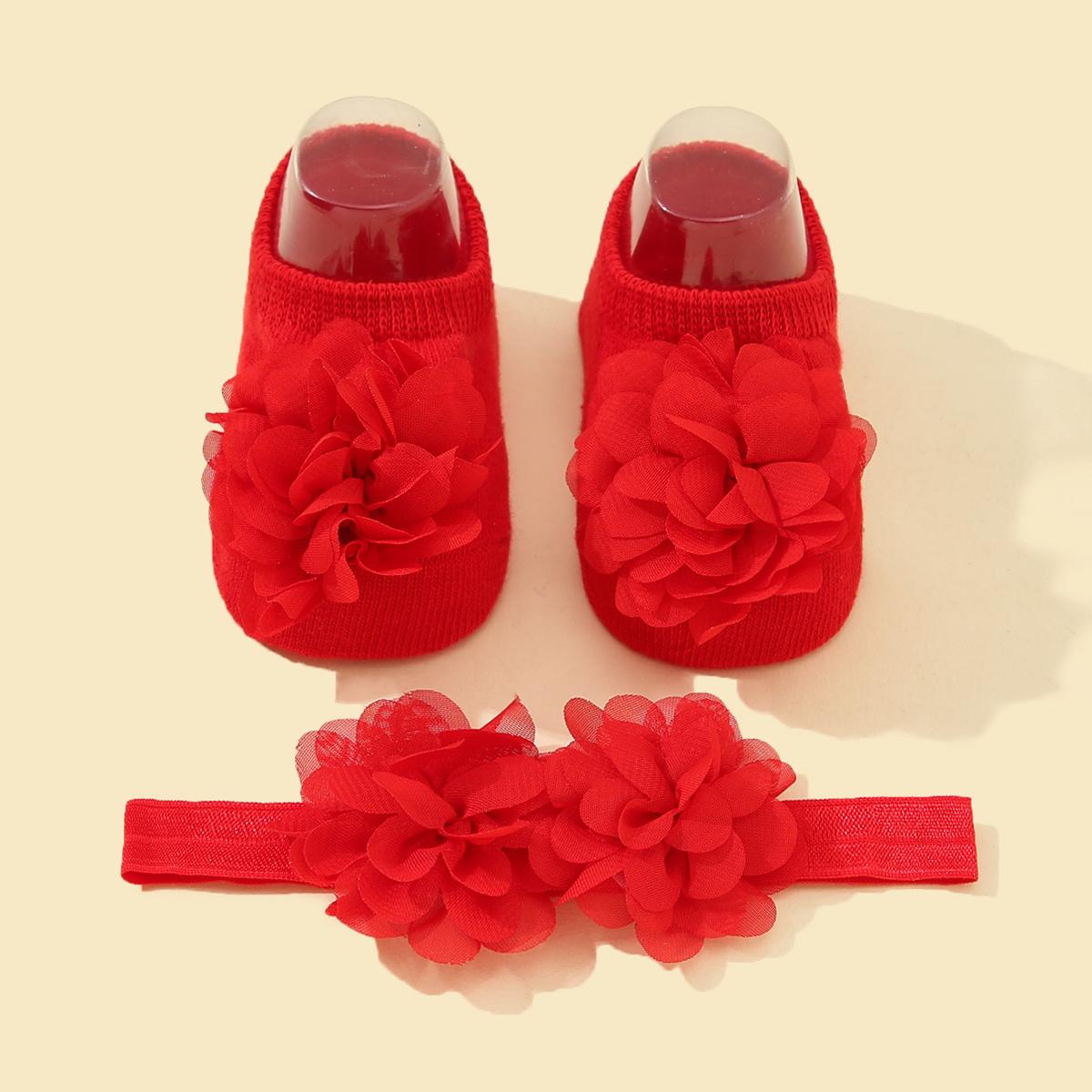 Adorable Flower Socks and Headband Set - Perfect for Baby Girls This Fall and Spring! красный
Adorable Flower Socks and Headband Set - Perfect for Baby Girls This Fall and Spring! красный