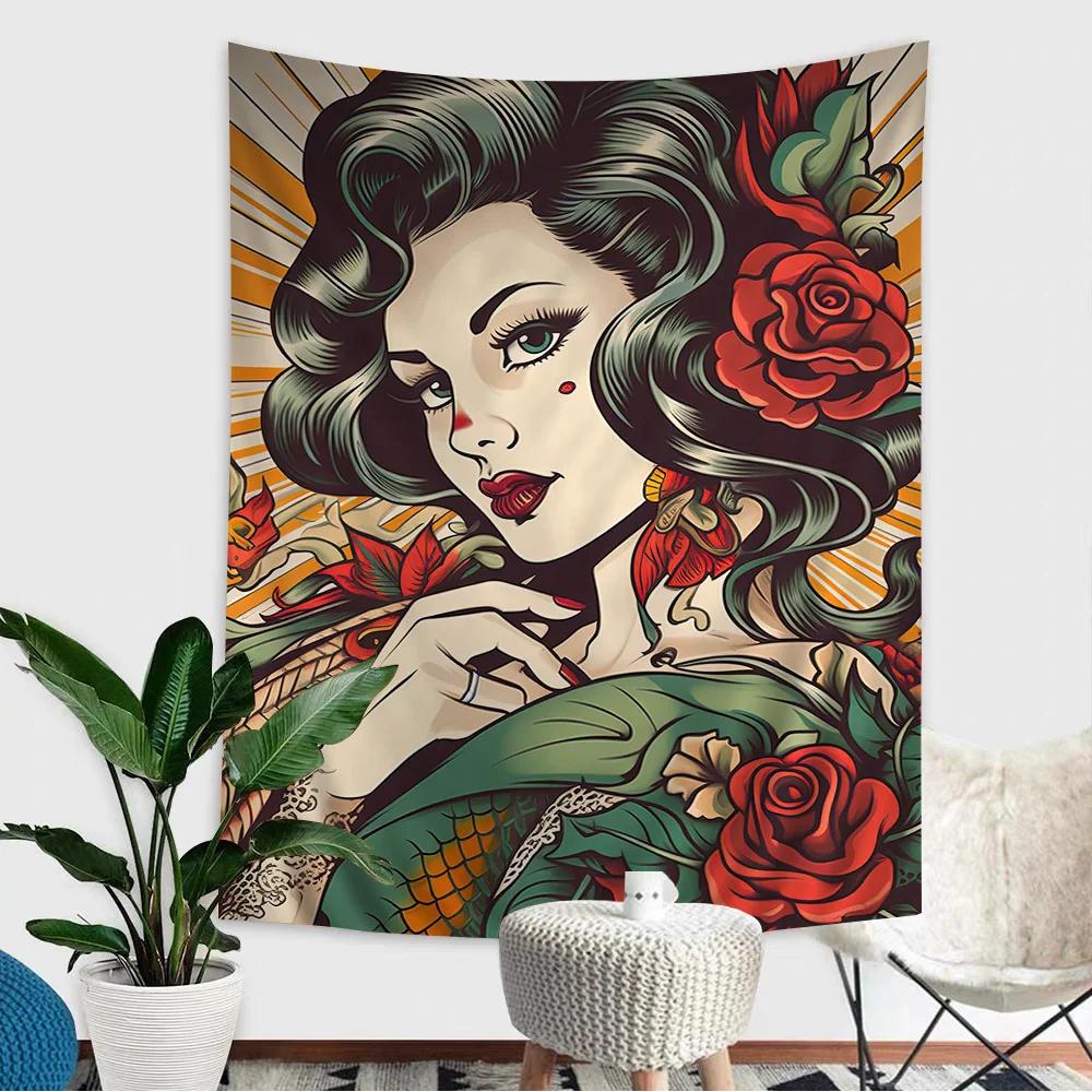 VIKAMA Vintage Chinese Tiger Tapestry Wall Art Suitable for Study Living Room Bedroom Home Interior Decoration 74x94cm(29x37in)
VIKAMA Vintage Chinese Tiger Tapestry Wall Art Suitable for Study Living Room Bedroom Home Interior Decoration 74x94cm(29x37in)