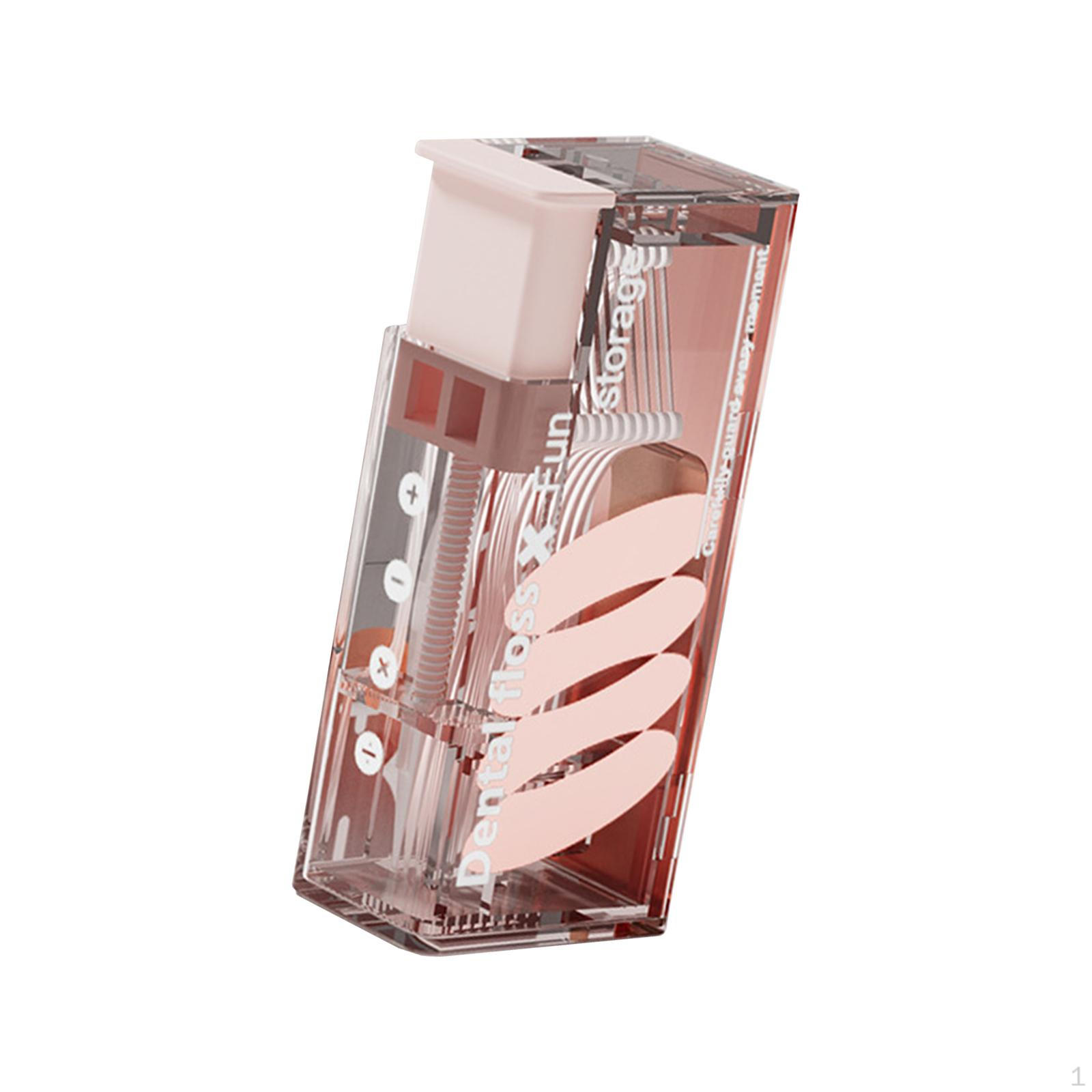 Компактный органайзер для зубочисток и нити для путешествий по кухне розовый
Компактный органайзер для зубочисток и нити для путешествий по кухне розовый