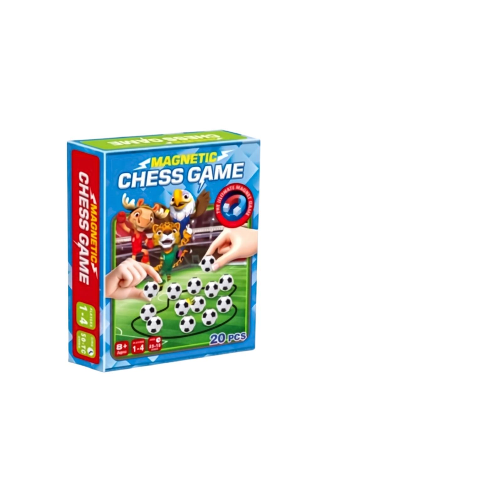 Magnetic Chess Game Football Theme 20 Pieces Portable Board Game Family Interactive Educational Toy for Children and Adults One Size
Magnetic Chess Game Football Theme 20 Pieces Portable Board Game Family Interactive Educational Toy for Children and Adults One Size