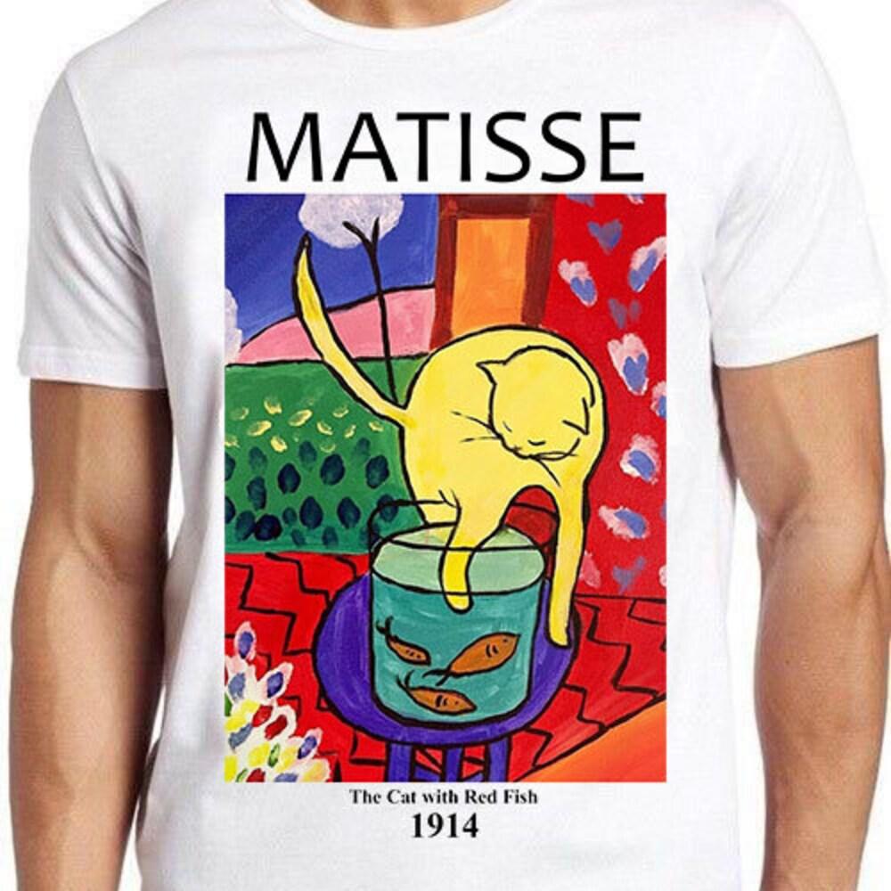 230GSM 100% Cotton T-Shirt Henri Matisse The Cat with Red Fish 1914 T Shirt Funny Art Drawing Gamer Anime Cult Meme Movie Music Gift Tee 1108 XS белый
230GSM 100% Cotton T-Shirt Henri Matisse The Cat with Red Fish 1914 T Shirt Funny Art Drawing Gamer Anime Cult Meme Movie Music Gift Tee 1108 XS белый