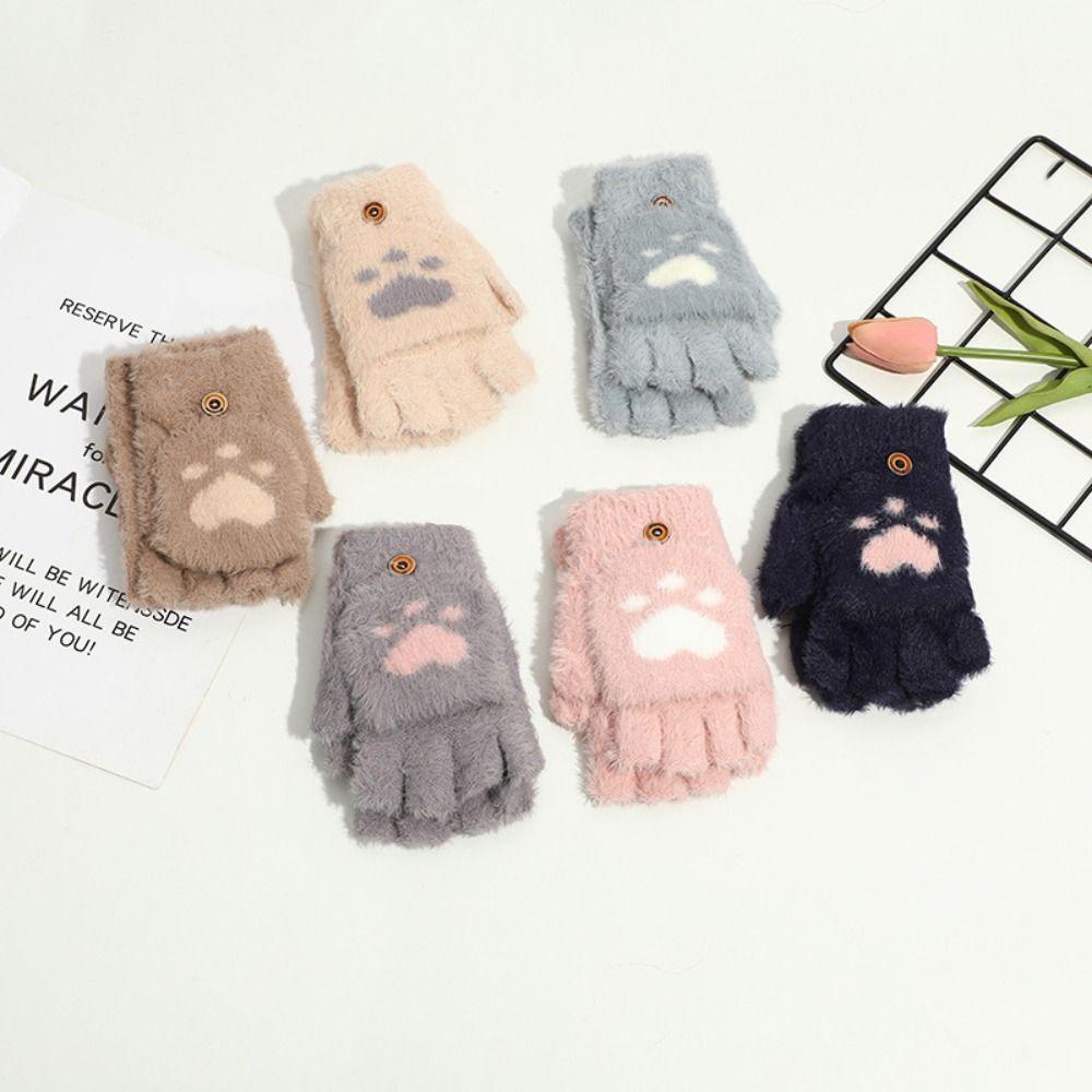 Warm Fleece Flip Knit Mittens Cartoon Touch Screen Gloves New Winter Gloves Women Girls
Warm Fleece Flip Knit Mittens Cartoon Touch Screen Gloves New Winter Gloves Women Girls