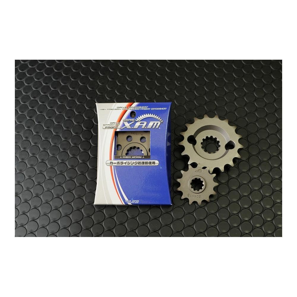 XAM Front Sprocket 415-13T CBR125R/150R W/FixingPlate C1103PR13
XAM Front Sprocket 415-13T CBR125R/150R W/FixingPlate C1103PR13
