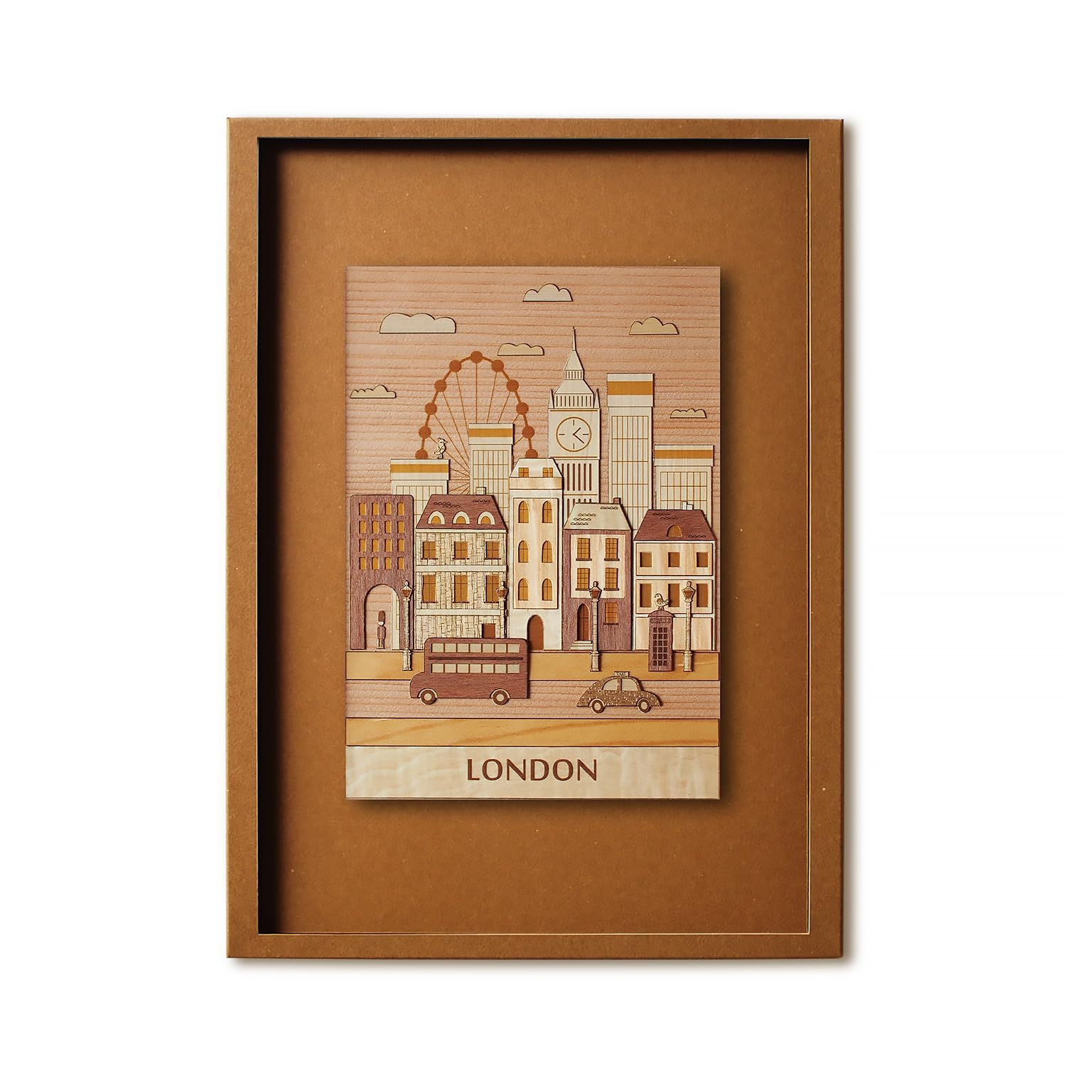 KINOWA London Woodblock Printing Original Handmade Kit, World Streets, Made in Japan
KINOWA London Woodblock Printing Original Handmade Kit, World Streets, Made in Japan