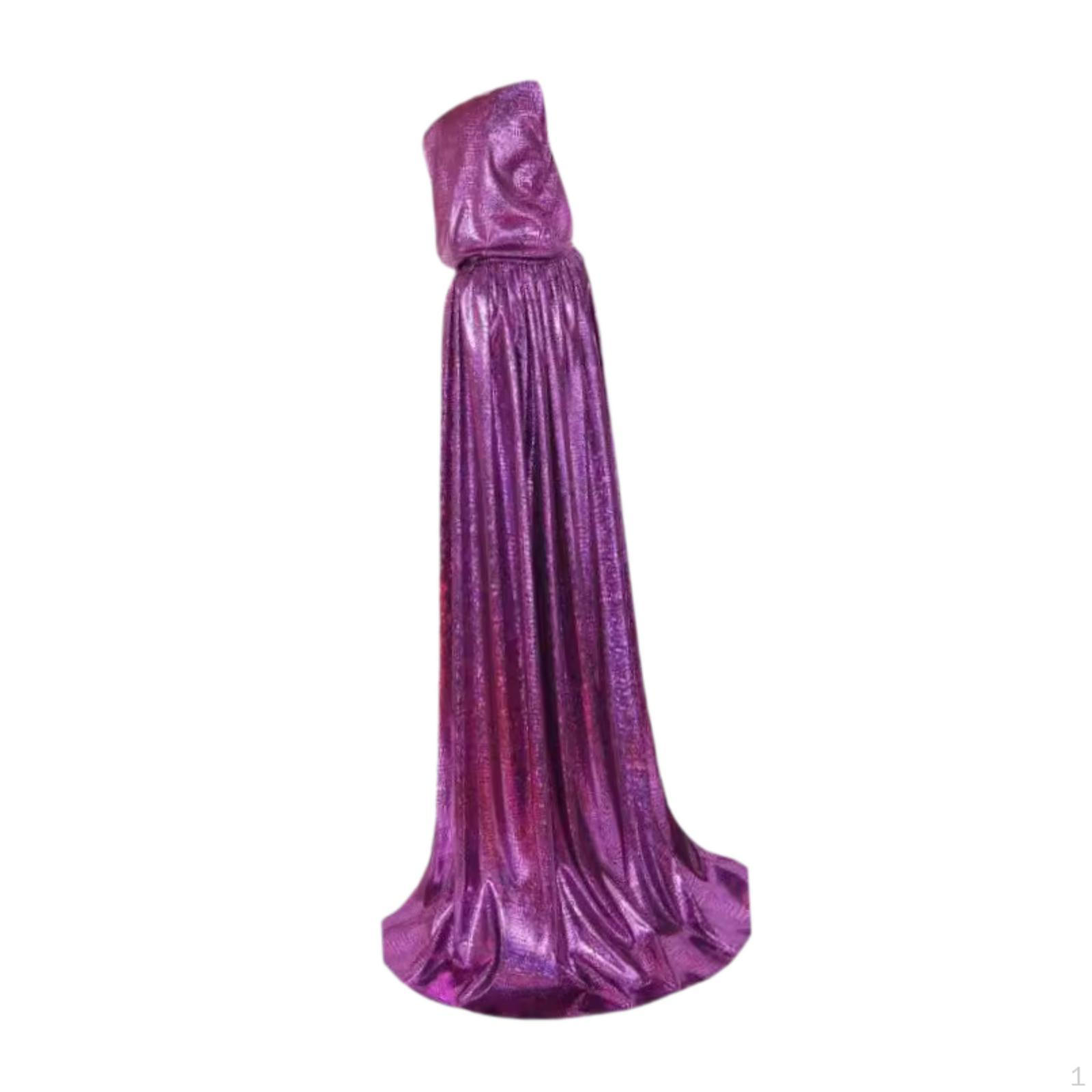 Очаровательный плащ ведьмы с капюшоном для Хэллоуина и косплей-мероприятий фиолетовый
Очаровательный плащ ведьмы с капюшоном для Хэллоуина и косплей-мероприятий фиолетовый