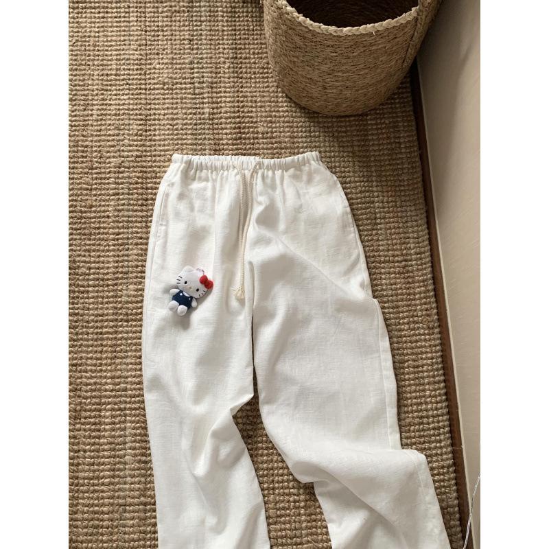 Women s White 100% Linen Wide-Leg Pants - Spring/Summer 2026 Lightweight, Breathable, Casual Loose Fit with Old Money Style. Large белый
Women s White 100% Linen Wide-Leg Pants - Spring/Summer 2026 Lightweight, Breathable, Casual Loose Fit with Old Money Style. Large белый