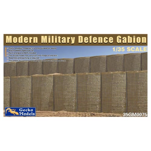 Gecko Model 1/35 Modern Military Large Sandbag Plastic Model GEC35GM0075
Gecko Model 1/35 Modern Military Large Sandbag Plastic Model GEC35GM0075