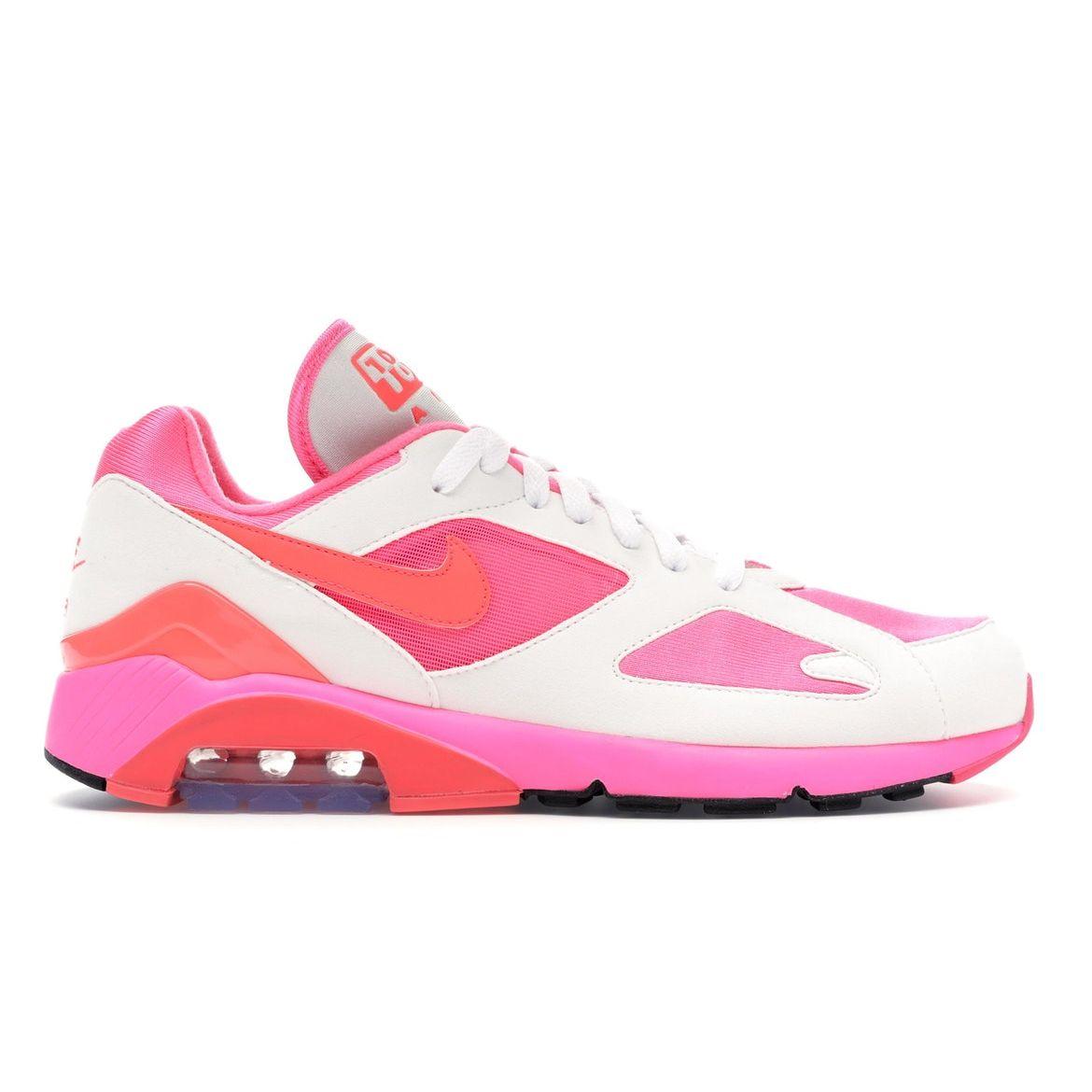 Кроссовки унисекс Nike Comme des Garçons x Air Max 180 White Pink Laser-Pink Solar-Red-White AO4641-600
Кроссовки унисекс Nike Comme des Garçons x Air Max 180 White Pink Laser-Pink Solar-Red-White AO4641-600
