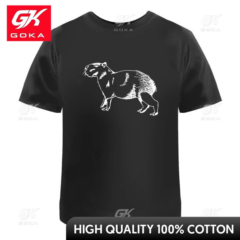 Standing Capybara Unisexs Womens Cotton TShirts Cute Funny Vintage Graphic T Shirts 4XL
Standing Capybara Unisexs Womens Cotton TShirts Cute Funny Vintage Graphic T Shirts 4XL