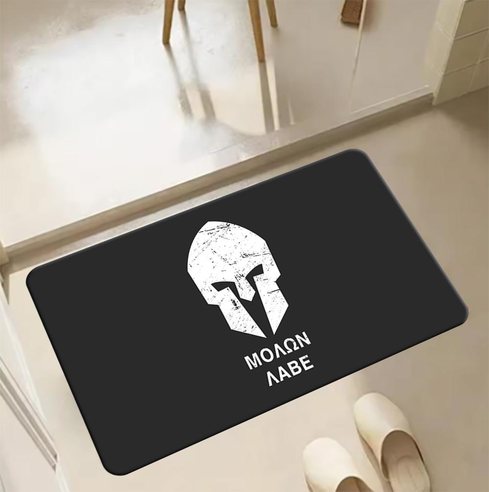 Spartan Gladiator Logo Door Mat Entrance Non-slip Washable Kitchen Carpet Living Room Hallway Rugs Bathroom Bath Door Mats 40cmx60cm
Spartan Gladiator Logo Door Mat Entrance Non-slip Washable Kitchen Carpet Living Room Hallway Rugs Bathroom Bath Door Mats 40cmx60cm
