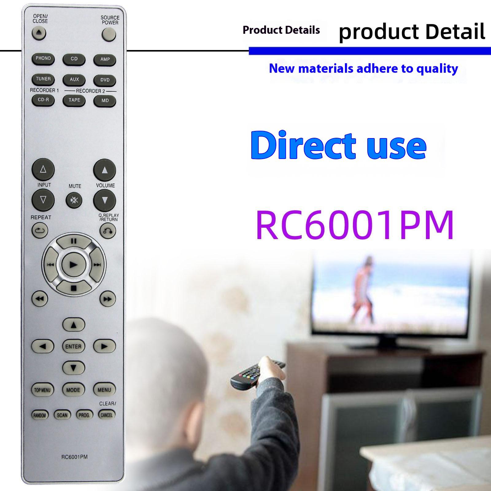 RC6001PM For Marantz CD Player Remote Control Replacement 1-10m Range Infrared Controller A
RC6001PM For Marantz CD Player Remote Control Replacement 1-10m Range Infrared Controller A