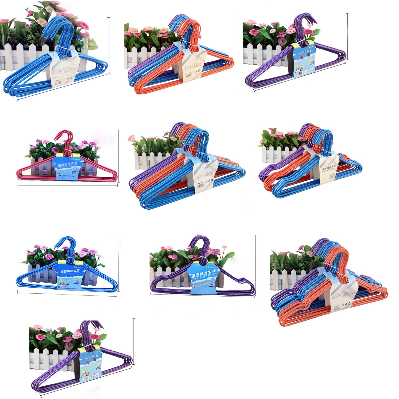 10Pcs/Set Clothes Hanger Random Color Lightweight Space Saving Iron Plastic Dip for Everyday Use
10Pcs/Set Clothes Hanger Random Color Lightweight Space Saving Iron Plastic Dip for Everyday Use