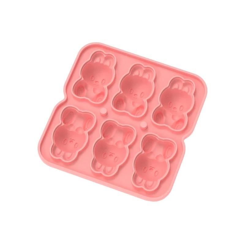 1 шт. форма для льда в виде кролика, новая, милая, мультяшная, силиконовая, экологически чистая и без запаха, форма для льда, Moldes De Silicona красный
1 шт. форма для льда в виде кролика, новая, милая, мультяшная, силиконовая, экологически чистая и без запаха, форма для льда, Moldes De Silicona красный