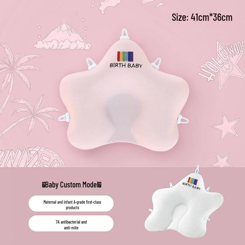 Starfish Baby Pillow: Newborn Head Shaping & Flat Head Prevention (0-12 Months)
Starfish Baby Pillow: Newborn Head Shaping & Flat Head Prevention (0-12 Months)