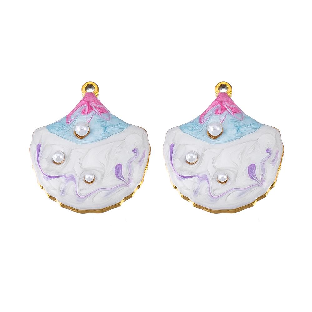 Seashell Pendant Charms Oil Drip Enamel Stainless Steel Sea Animals, DIY Jewelry, Bracelet Maker, Charms, 2 pcs/lot фіолетовий
Seashell Pendant Charms Oil Drip Enamel Stainless Steel Sea Animals, DIY Jewelry, Bracelet Maker, Charms, 2 pcs/lot фіолетовий