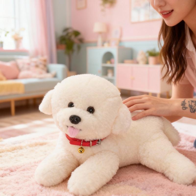 Bichon Frise Puppy Doll: Comfort Sleep Pillow & Birthday Gift Ornament Small 30cm (0.3kg)
Bichon Frise Puppy Doll: Comfort Sleep Pillow & Birthday Gift Ornament Small 30cm (0.3kg)