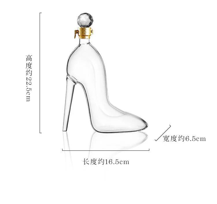 Sexy Female High Heels Crystal Liquor Bottle Drinking Accessories Wine Gift Decanter Whisky Bottle Whiskey Decanter Dropshipping
Sexy Female High Heels Crystal Liquor Bottle Drinking Accessories Wine Gift Decanter Whisky Bottle Whiskey Decanter Dropshipping