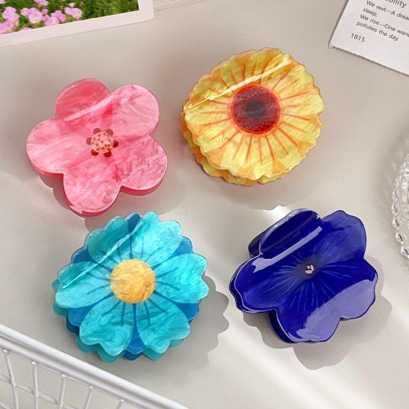 1pc Spring flowers, sunflower hair accessories, hair clips, hairpin clips, ponytail clips, half tied hair, shark clips
1pc Spring flowers, sunflower hair accessories, hair clips, hairpin clips, ponytail clips, half tied hair, shark clips