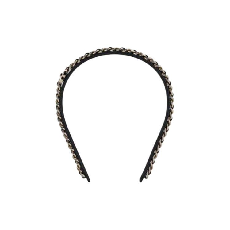 Chanel Double C Logo Metal Headband Women accessories Black Gold AB8582-B08079-NI040 Basic Packaging-Box Not Included,F,Black/Gold
Chanel Double C Logo Metal Headband Women accessories Black Gold AB8582-B08079-NI040 Basic Packaging-Box Not Included,F,Black/Gold