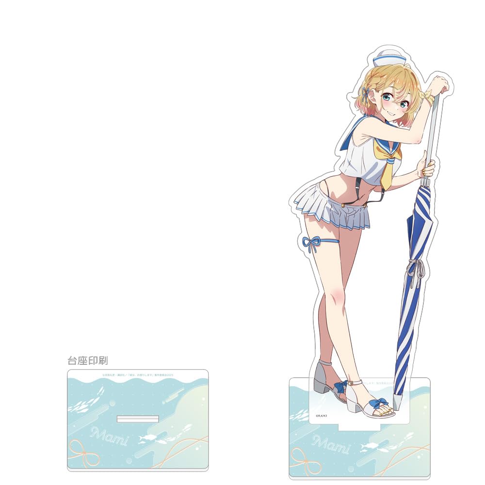 Кит Специально нарисованная большая акриловая подставка Sailor Высота 5 мм Акрил Rent-A-Girlfriend (Асами Нанами/Морской купальник) приблизительно. 27,5-30 см/толщина
Кит Специально нарисованная большая акриловая подставка Sailor Высота 5 мм Акрил Rent-A-Girlfriend (Асами Нанами/Морской купальник) приблизительно. 27,5-30 см/толщина