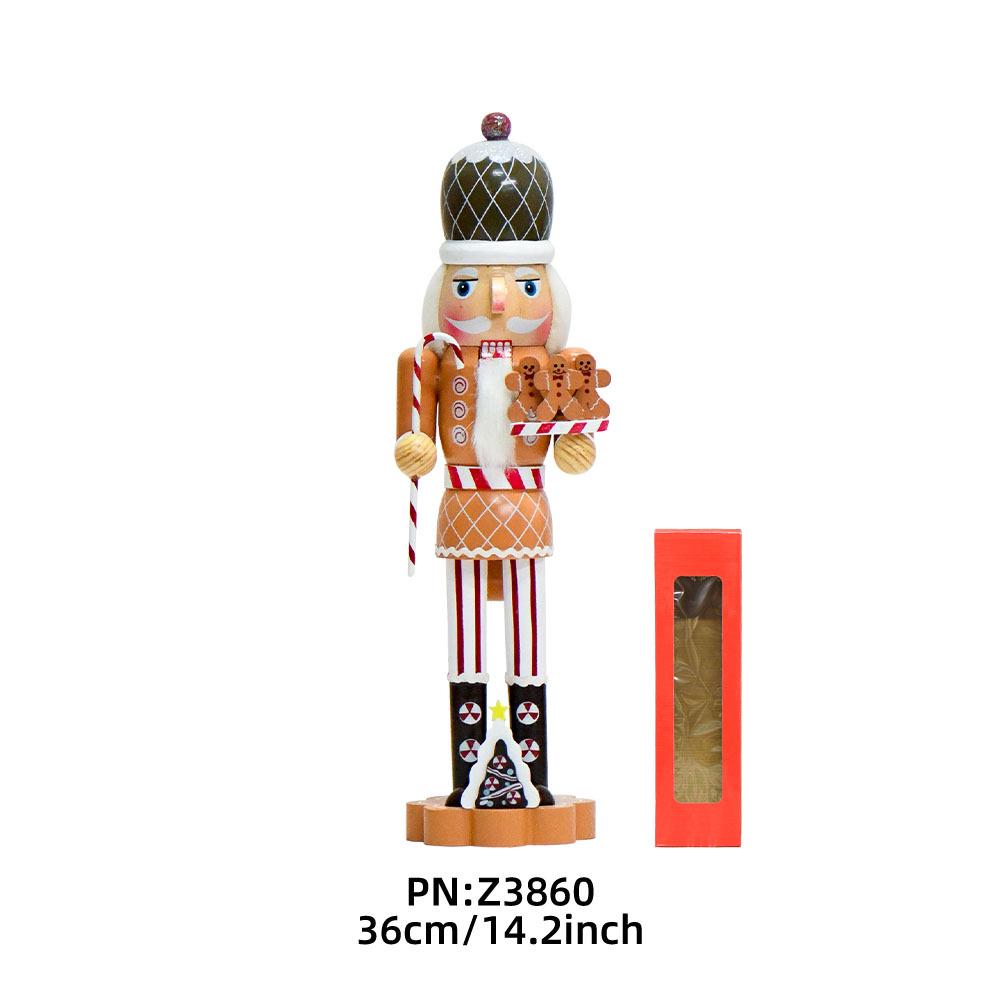 38CM Gingerbread Chef Nutcracker: Solid Wood Christmas Decoration & Gift 38CM
38CM Gingerbread Chef Nutcracker: Solid Wood Christmas Decoration & Gift 38CM