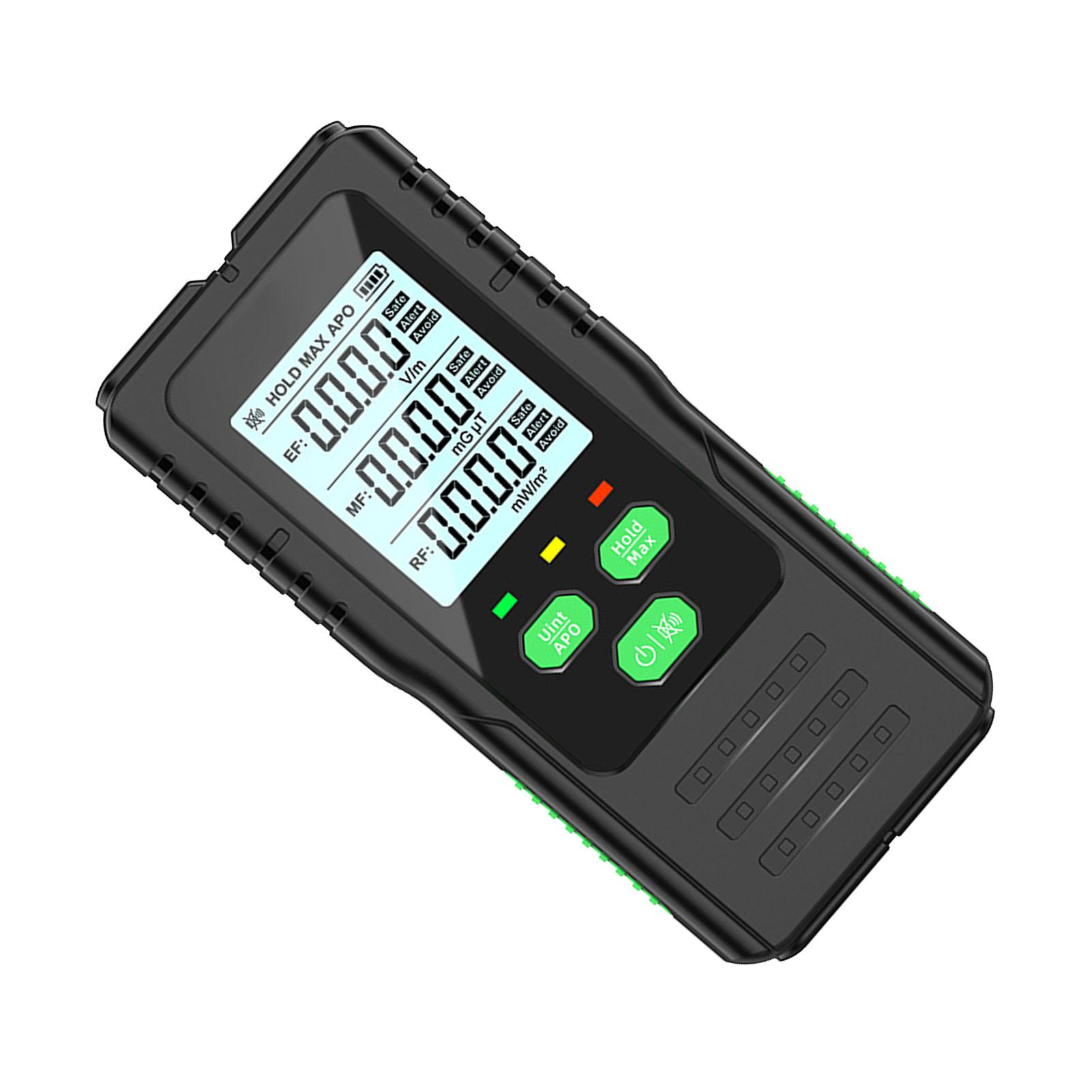 3 in 1 Radiation Detector Handheld EF MF RF Meter Electric Magnetic Field Radio Frequency Radiation Tester
3 in 1 Radiation Detector Handheld EF MF RF Meter Electric Magnetic Field Radio Frequency Radiation Tester