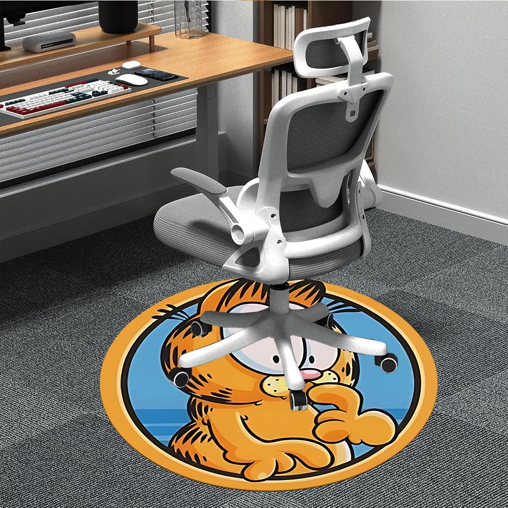 1pc Garfield Cat Office Round Area Rug, Under Office Chairs Bedroom Living Room Home Decor, Available in Various Sizes 80cm by 80cm
1pc Garfield Cat Office Round Area Rug, Under Office Chairs Bedroom Living Room Home Decor, Available in Various Sizes 80cm by 80cm
