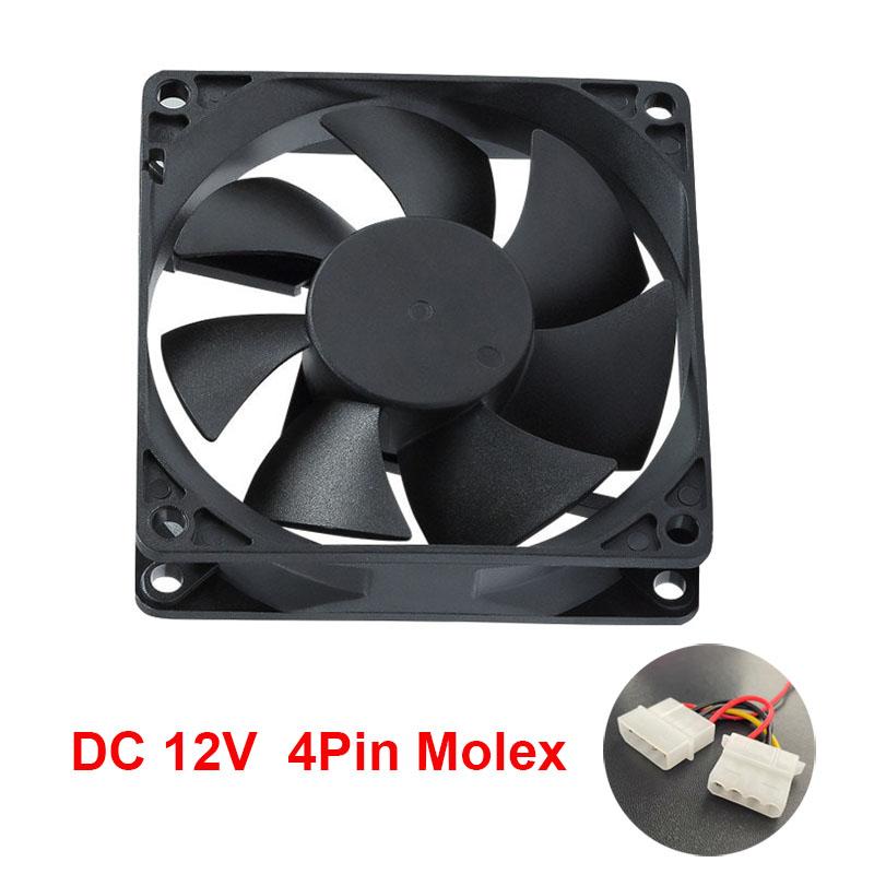 3Pin 8cm Cooling Fan PC Computer Case DC 12V Molex 4PIN Mute 8025 With 80*80*25mm NO RGB&black
3Pin 8cm Cooling Fan PC Computer Case DC 12V Molex 4PIN Mute 8025 With 80*80*25mm NO RGB&black
